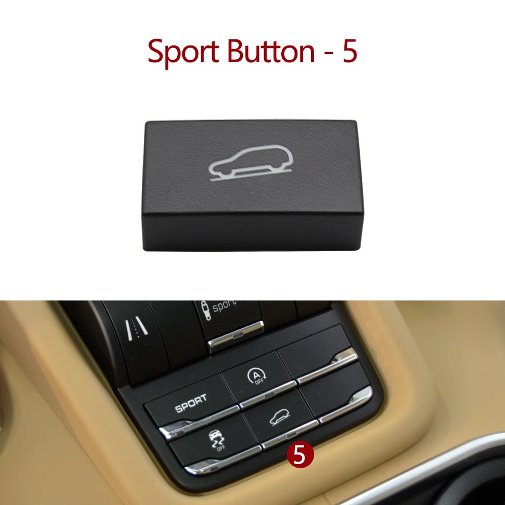Car Front Console Drive Mode Suspension Sport Switch Console Traction Control Button For Porsche Cayenne 7P5 2010-2018 7P5927127