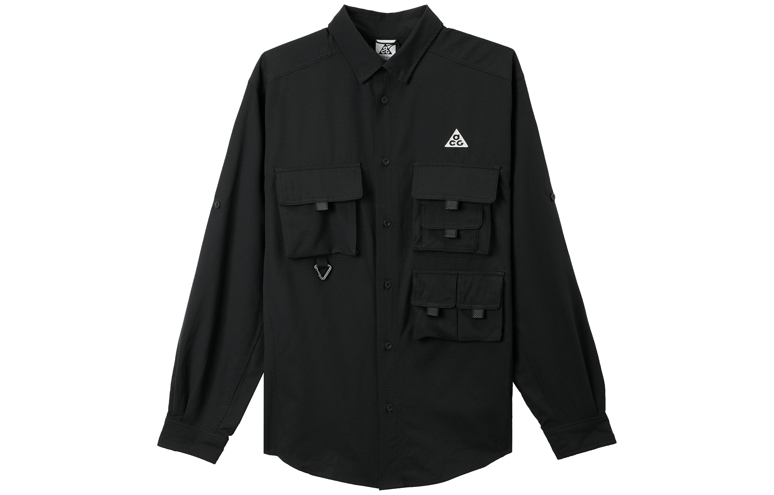 Nike Dri-Fit logo-embroidered shirt DN3936-010 S