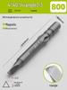Magnetic 4mm Electric Screwdriver Bit with 800 Internal Hexagon, 5-Star Slotted, and Triangular Bit, 3C