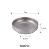 ZISIZ Vintage Korean Stainless Steel Dipping Dishes