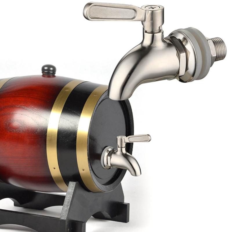 Weinfass-Ventilschalter-Edelstahl-Saftauslauf-Weinventil-Wasserspender-Schalter-Zapfhahn-Bierzapfhahn-Auslaufdicht