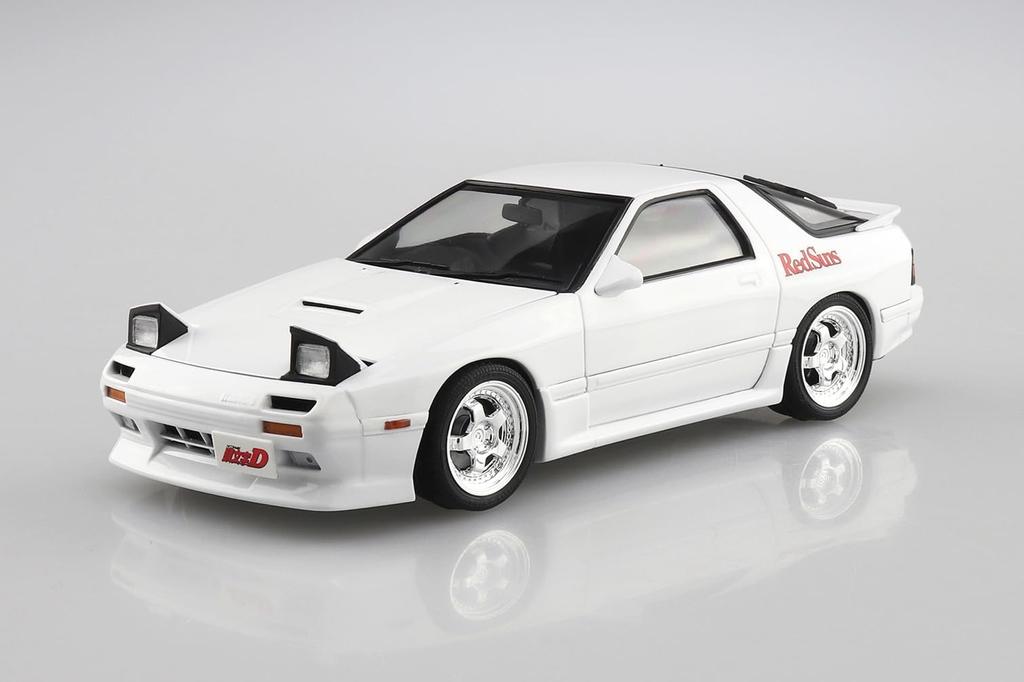 Aoshima Bunka Kyozai Initial D Takahashi Ryosuke FC3S Scale Plastic Model (AOSHIMA) No.3 RX-7 1/24