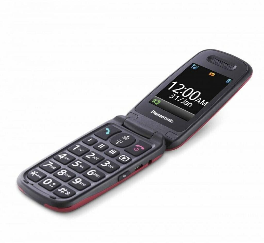 Мобильный телефон Panasonic KX-TU446 красный