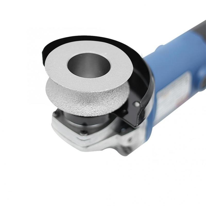 Produktbild von Diamant-Schleifrad Rund – Trocken/nass, 75 Mm, Für Fliesenkanten, 10–30 Mm, Für Winkelschleifer