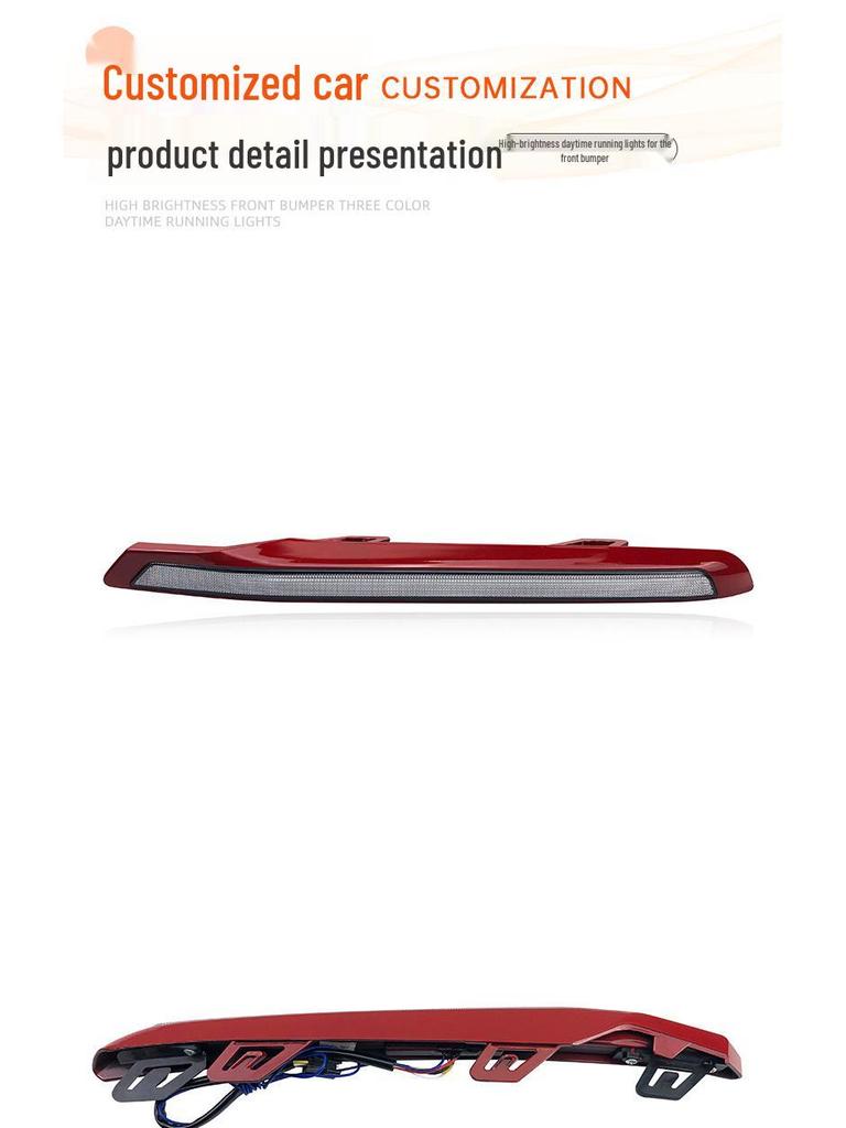 Compatible Daytime Running Lights for 2018-2022 Chevrolet Cruze and Monza.