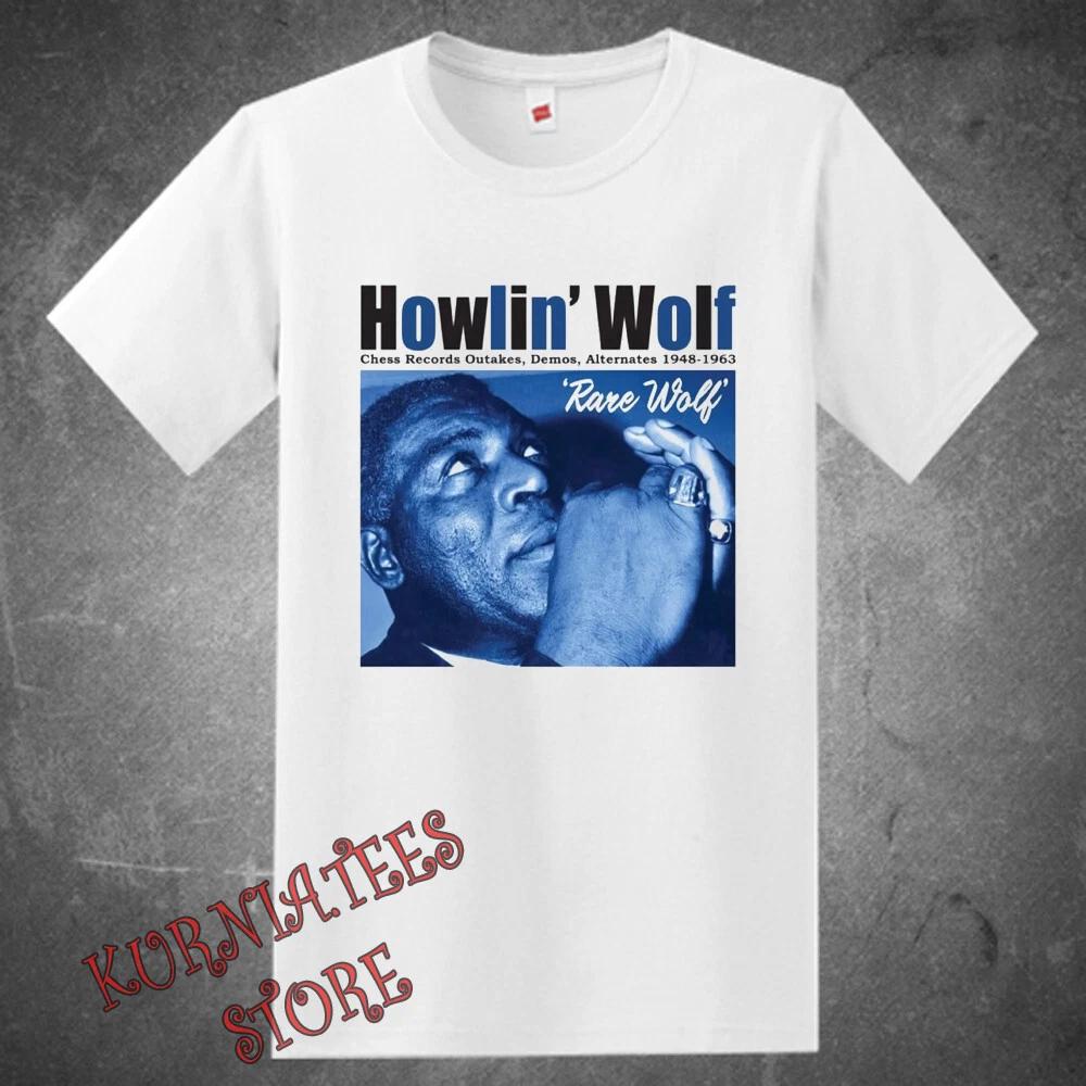 Men s and Women s T-shirts Howlin Wolf Rare Wolf 1948-1963 M