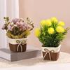Tabletop Artificial Flower Decorations Simulation Potted Plant Ornaments
