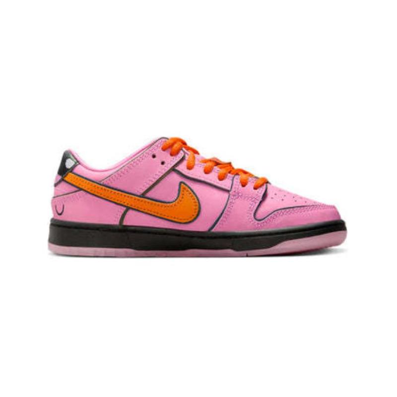 Nike SB Dunk Low The Powerpuff Girls Blossom PS Sneakers FZ3351-600