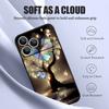 Shining Fantasy Tree Butterfly Case For iPhone 17 Pro Max Magnetic For Magsafe Silicone Cover For iPhone 16 Pro Max Funda iPhone 15 14 13 12 11 16E