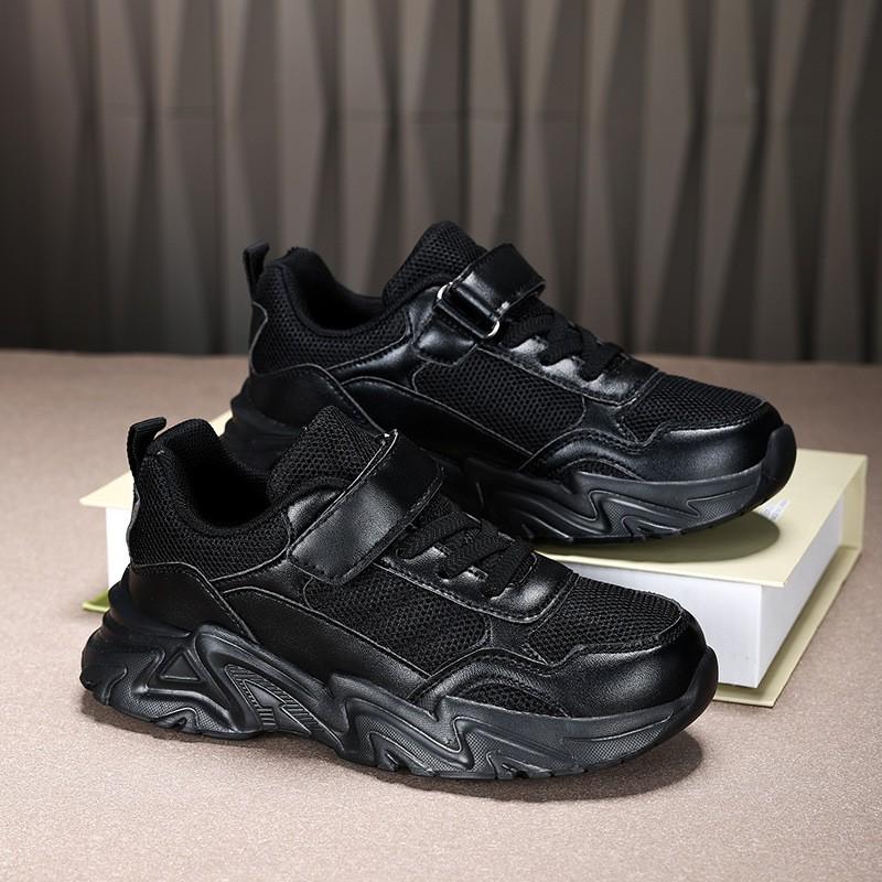 Kids Breathable Mesh Sneakers Boys Girls Lightweight Anti-Slip Casual Dad Shoes Size 28-39
