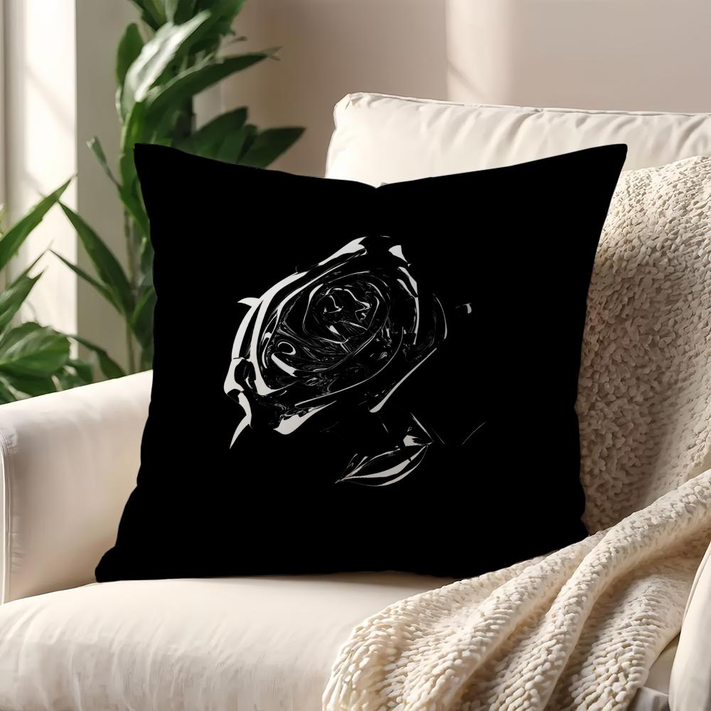 Rapper S-Smoke Meet the Woo coole Kissenhülle Kissenbezug Dekoration Zimmer Zuhause Sofa Wohnzimmer Büro Auto Nordische Schlichtheit
