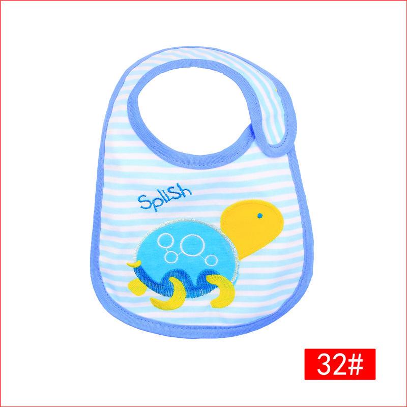 Baby Bibs Set: Printed & Embroidered Children's Aprons & Saliva Cloths