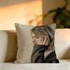 Singer Kurt Cobain  Square DoubleSided printed Pillow Case Bedroom Bedside Pillow Sofa Cushion Cover