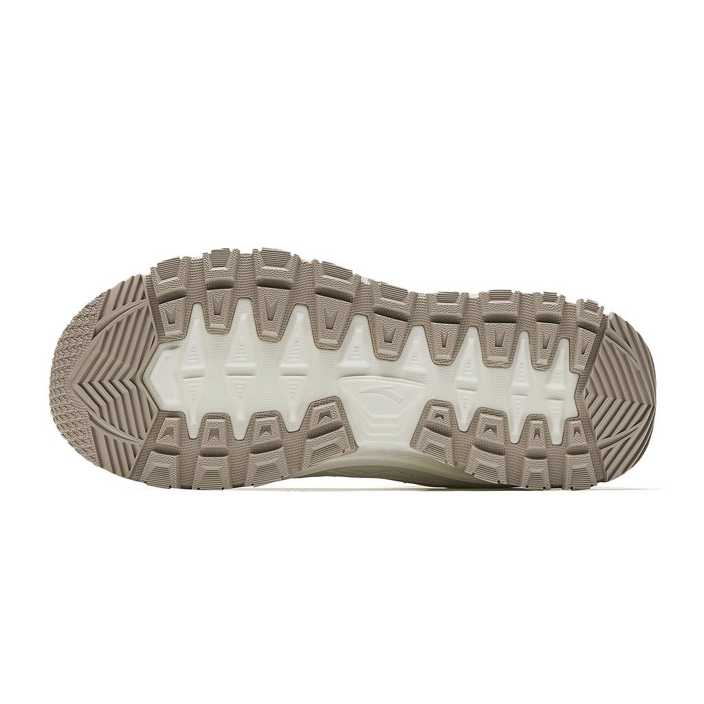 Anta Explore Mountain Non-Slip Outdoor Versatile Trail Women Sneaker Ivory-White Soft-Mist-Gray 922545584-2