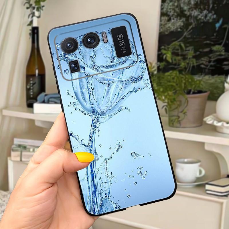 For Xiaomi Mi 11 Ultra Case Mi 11 Lite Pro Shockproof Marble Bumper Silicone Soft Phone Back Cover For Xiaomi Mi 11 Ultra Case