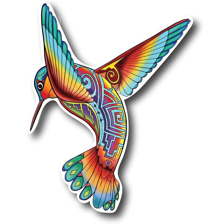 Hummingbird Waterproof Decal Sticker for Car, Laptop, Water Bottle, and Truck