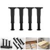 4Pcs Adjustable Bed Frame Legs Center Support Heavy Duty Reinforcement for Sturdy Bed Leg Replacement Strong Load Bearing