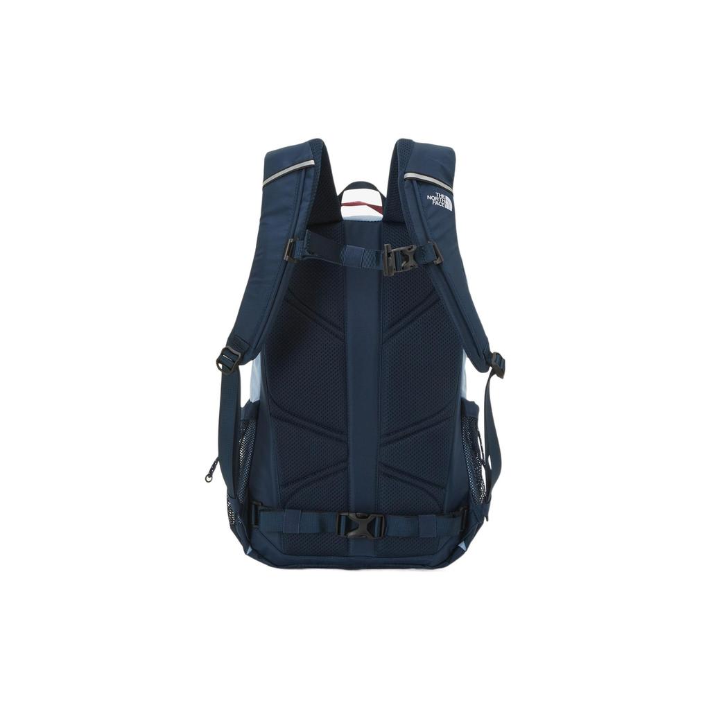 The North Face 24L Breeze LT Color Block Logo Print Backpack Unisex Backpack Sky-Blue NM2SP07C