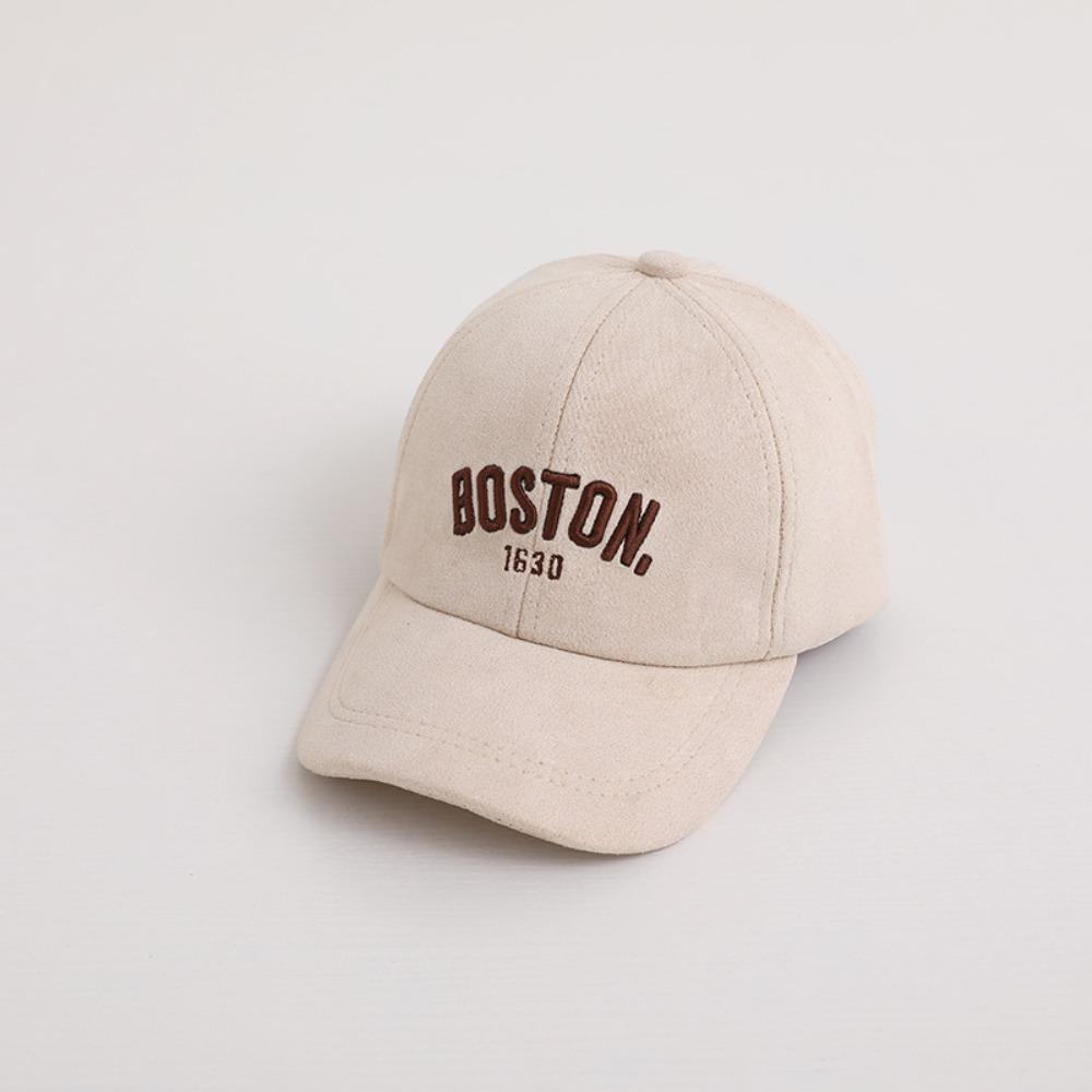 Casual Sun Hat Letter Embroidery Duck Tongue Hat Fashion Baseball Cap  Children
