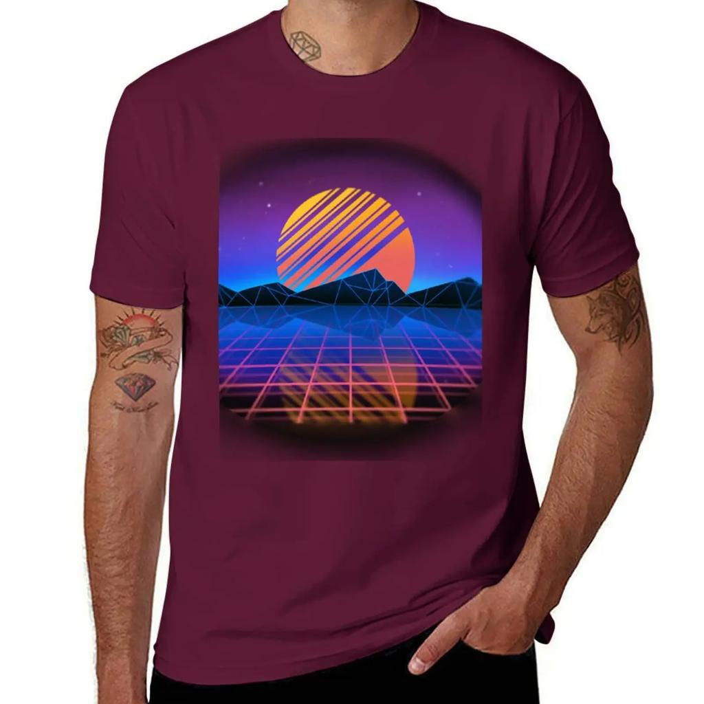Vaporwave T-Shirt Übergrößen Kleidung Sommerkleidung Fruit of the Loom Herren T-Shirts