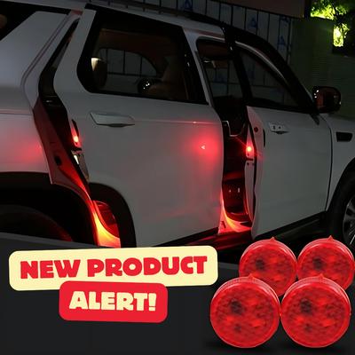 Magnetische LED-Türwarnleuchte mit automatischer Auslösung - Wasserdichtes Autosicherheitssignal (4 Farben)