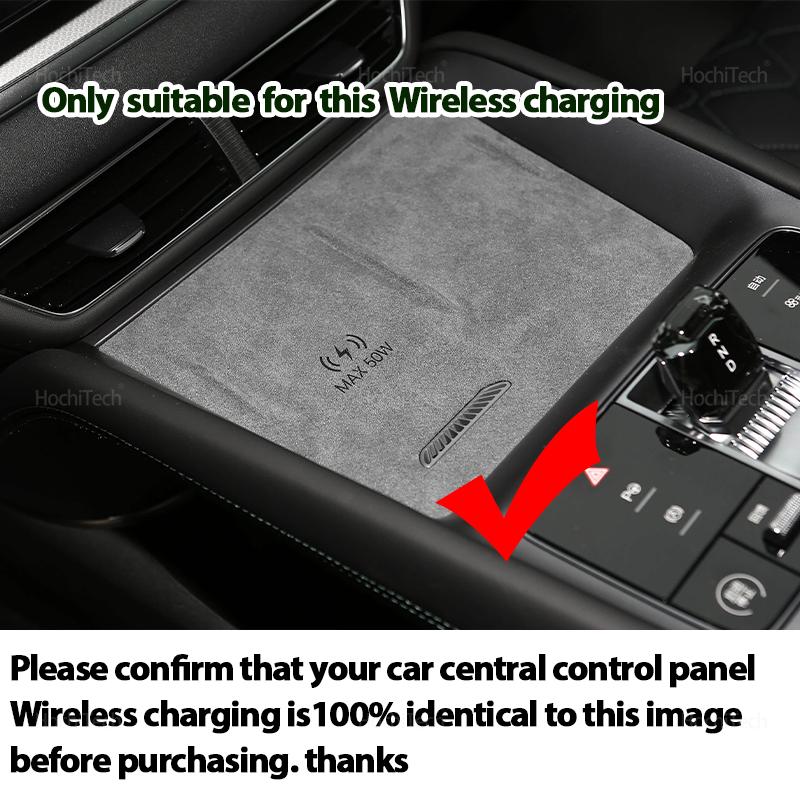 Fast Wireless Charging Pad Non-Slip Mat Car Storage Lightweight Phone Wireless Charger Mat for BYD Sealion 07 EV 2025-2025