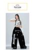 Trendy Girls' Jazz & Hip Hop Dance Crop Top Performance Costume
