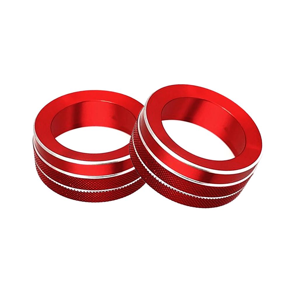 Car AC Air Conditioner Knob Cover Ring Adjust Trim Sticker Fit For Mazda 3 Axela CX-30 Artez 2020-2024 Accessories