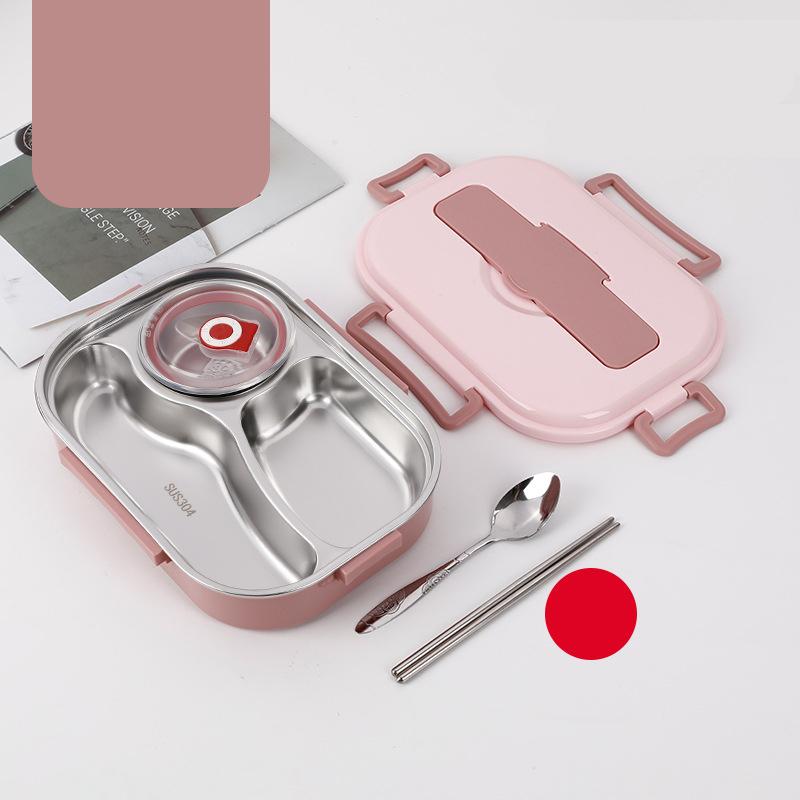 Food Storage Container Dinnerware Stainless Steel Lunch Bento Box Food Storage Student