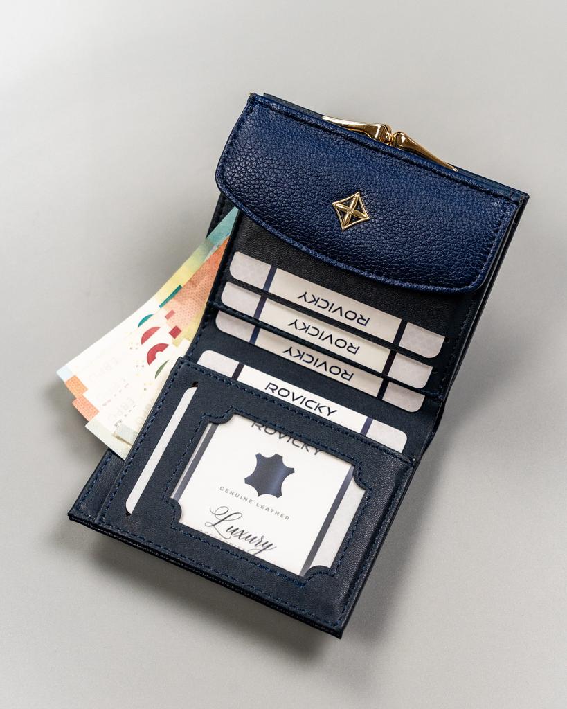 PU women's wallet PP-SF-1815-A-BL-1703 Navy