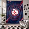 Boston Red Sox Wall Tapestry Home Decor Wall Hanging Cloth for Bedroom Living Room Background