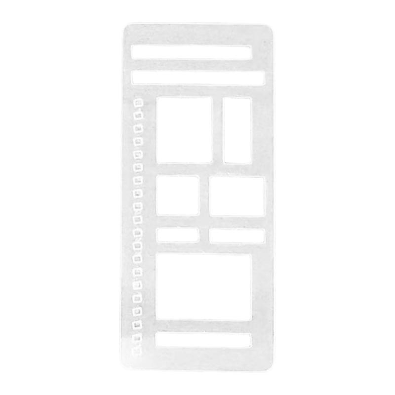 Flexible Bending King For Precise Measurement In Constructing With Light Incised Scale