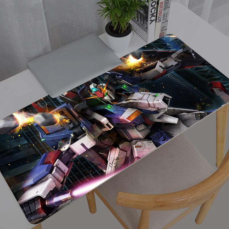 Mouse Pad Mobile Suit Gundam XL Lockedge Large Gaming Accessories Computer Gamer Keyboard Mouse Mat Desk Mousepad For Csgo 800x300x2mm