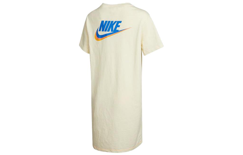 Nike Short Sleeved Dress Women's Ecru DJ6202-111