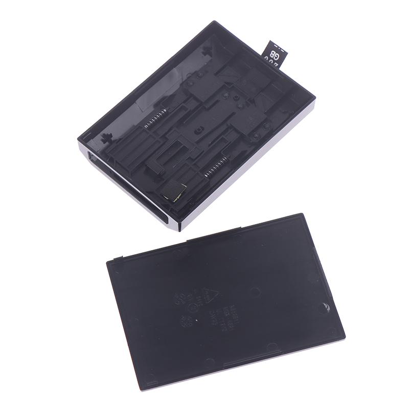 Pro Xbox 360 Slim Interní HDD Černý Kryt Pevného Disku HDD Modrý Průhledný Kryt