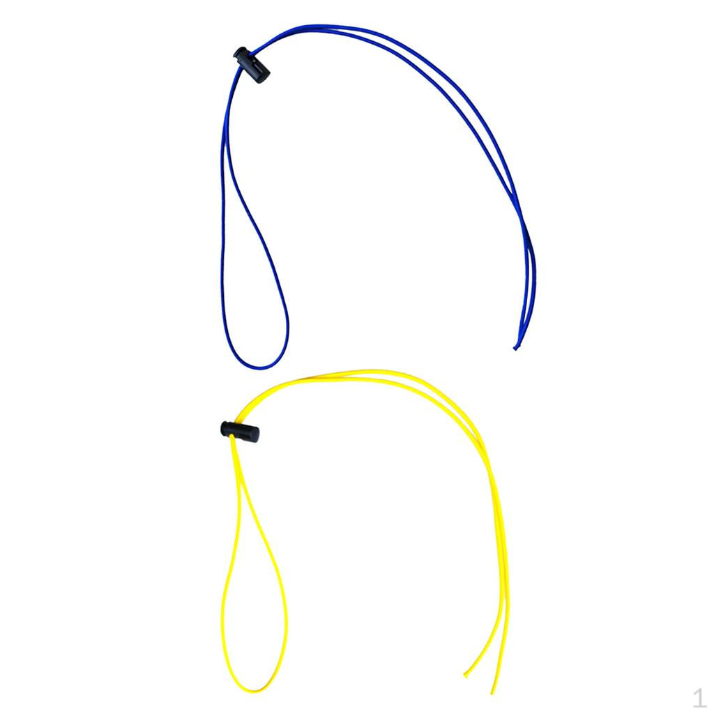 

Pack 2 Swimming Goggles Eye Glasses / Dive Mask Elastic Strap Replacement