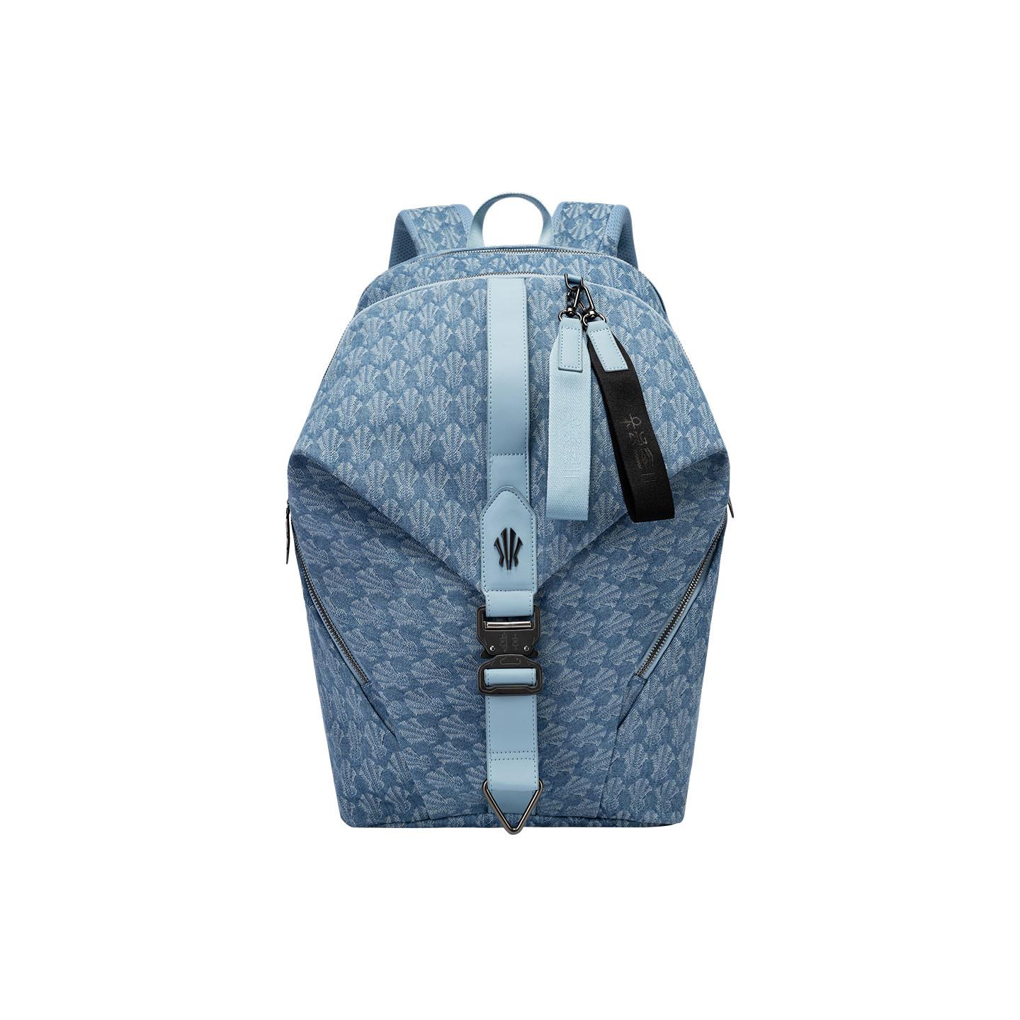 

Anta Kyrie Series Vintage Trendy Casual Basketball Sports Commuting Travel Large Capacity Multifunctional Storage Polyester Backpack 992611156R-5 Denim Blue-5