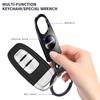 Car Styling Keychain Key Ring with Auto Tire Valve Caps Tyre Dust Cap For Nismo Nissan Teana Skyline Juke X-trail Almera Qashqai