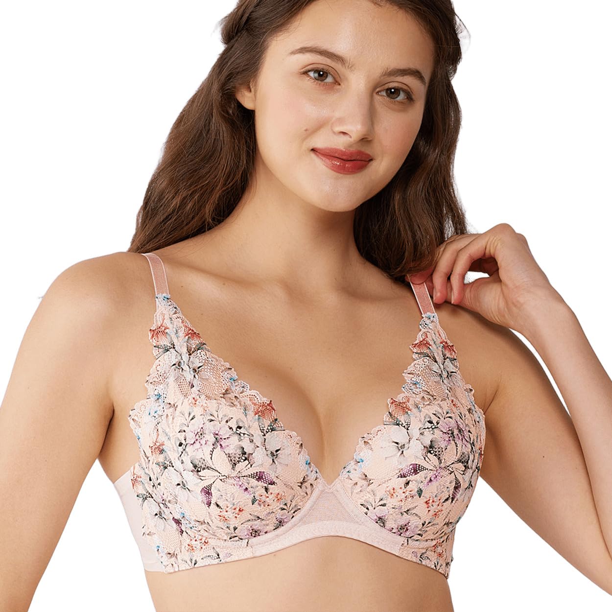 

Triumph Angel Bra Slimline 632 Бюстгальтер 3 M019 Размер E75 (розовый)