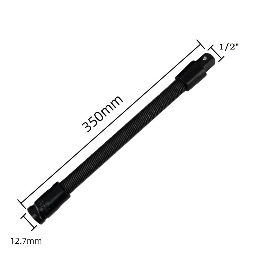 1/2inch Extension Rod 45#steel Black Polished Chrome Plating