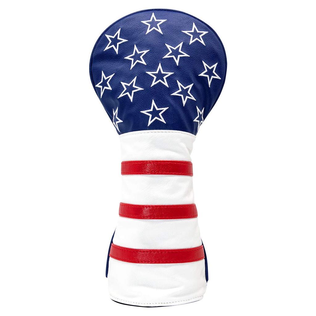 Golf Head Cover Driver Cover Fairway Wood Cover Utility Cover Golf Club Head Cover PU Leather Golf Wood Cover Golf Club Set Head Cover with Number Tag