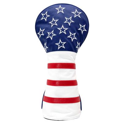 Golf Head Cover Driver Cover Fairway Wood Cover Utility Cover Golf Club Head Cover PU Leather Golf Wood Cover Golf Club Set Head Cover with Number Tag