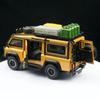 1/32 Odlewany Pojazd dla Land Rover Defender Furgon Model Samochodu Zabawka Dźwięk Światło Zabawka