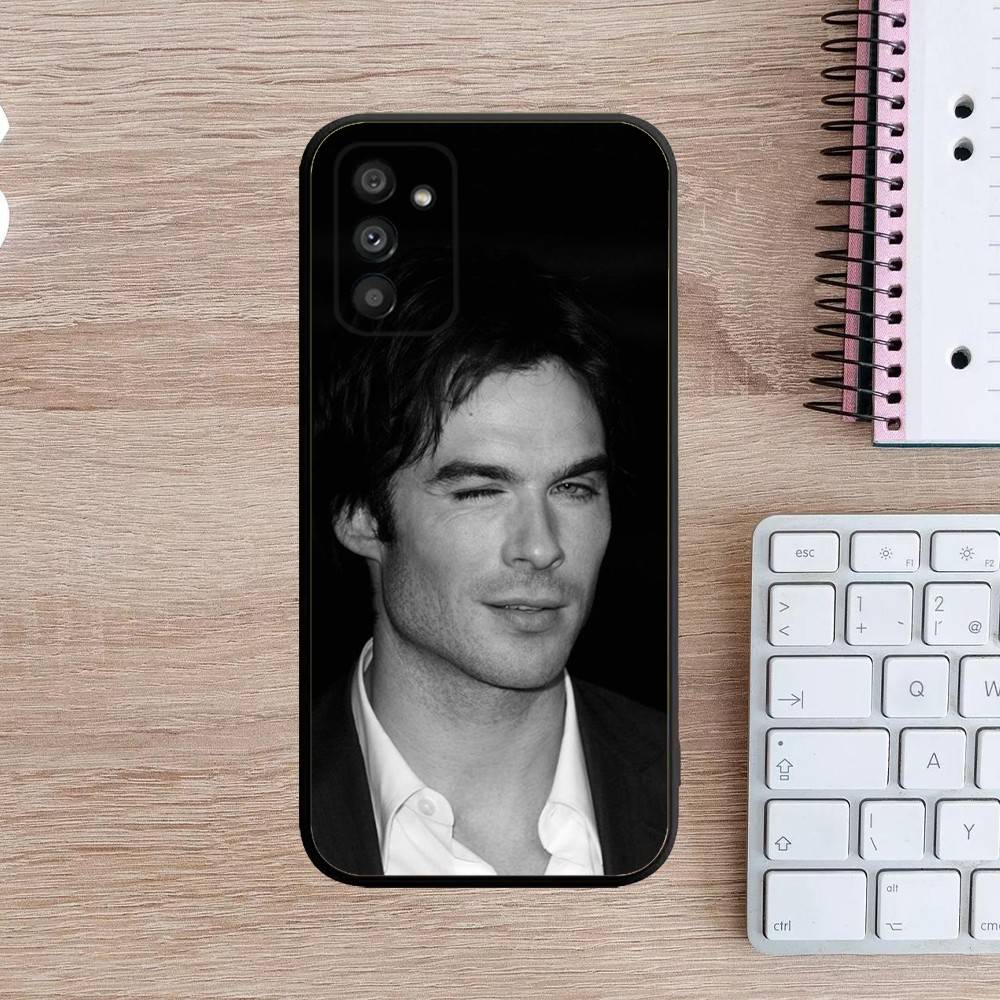 D-Damon Salvatore Phone Case For Samsung Galaxy A13,A21s,A22,A31,A32,A52,A53,A71,A80,A91 Soft Black Cover