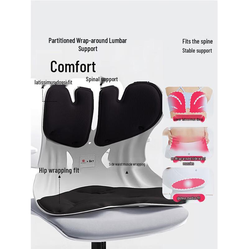 Ergonomic Lumbar Support Cushion for Office & Car