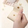4 Fächer Schmuckaufbewahrungstasche Tragbare Mini-Schmucktasche Ohrringe Halskette Ring Organizer Tasche Reise Schmuckaufbewahrungskoffer