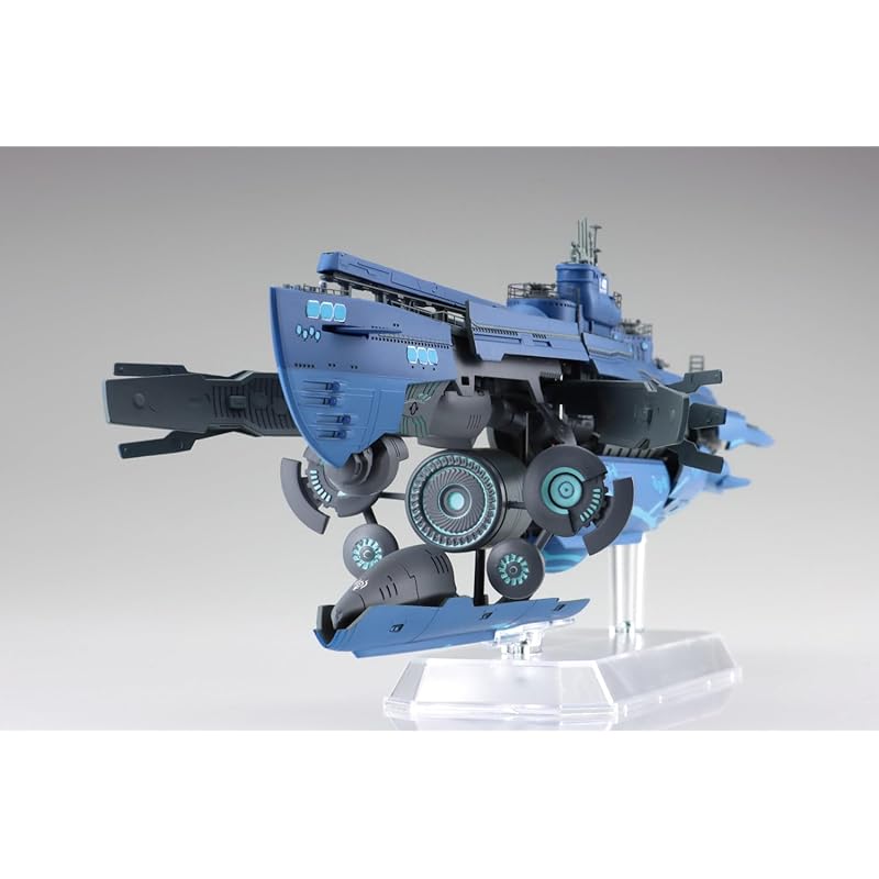Aoshima Bunka Kyozai (AOSHIMA) 1/350 Scale Ars Nova Submarine Blue Steel I-401, Approximately 260mm, PS Plastic Model