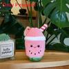 Plush Summer Fruit Shake Toy With Pp Cotton Filling For Kids And Collectors