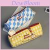 Cute Embroidered Pencil Case With Large Capacity For Students And Teens