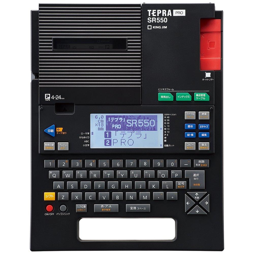 

King Jim Label Writer Tepra PRO SR550 чорний